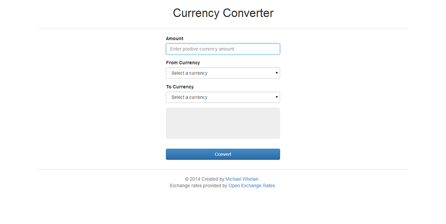 api hack - currency converter