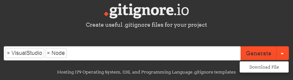 gitignore.io